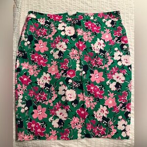 J. Crew Floral Pencil Skirt